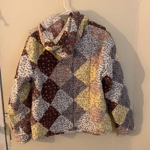 Wild Fable floral patchwork jacket